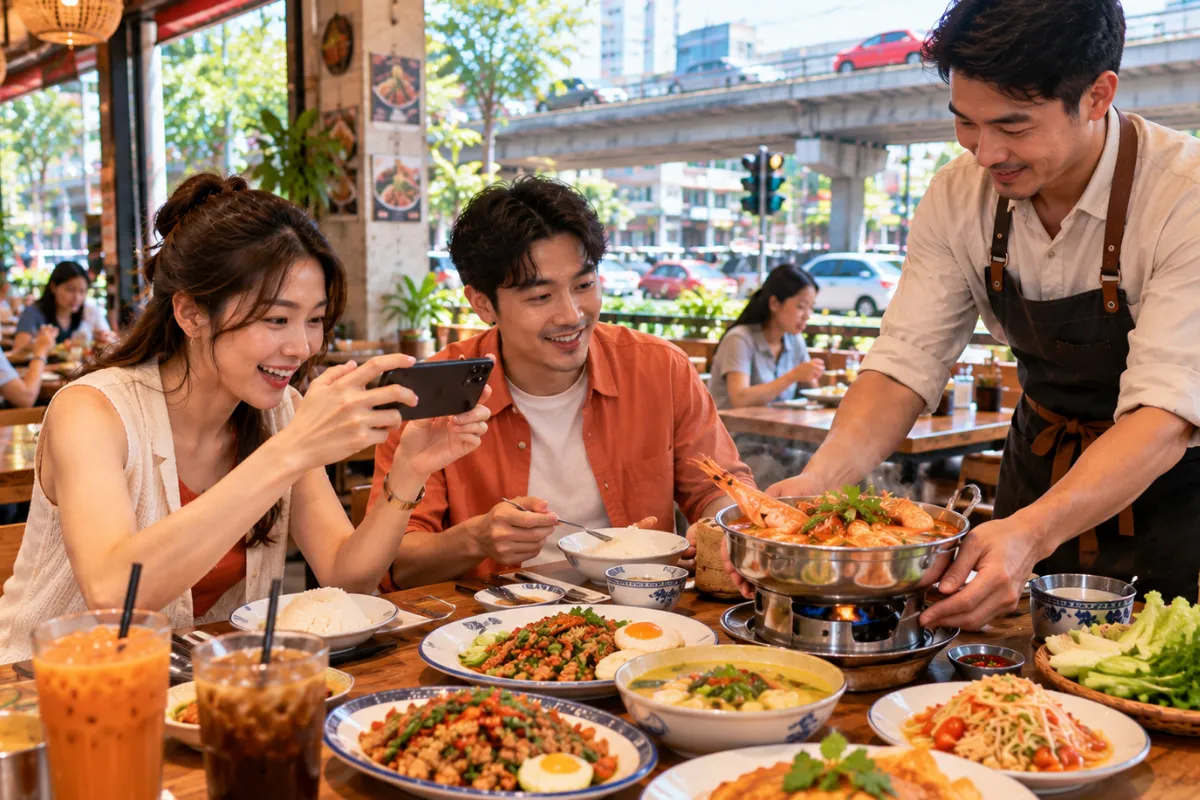 โปรโมทร้านอาหารไทยเปิดใหม่ ใกล้งามวงศ์วาน ร้านขายต้มยำ ผัดกะเพรา แกงไทย รีวิวร้านอาหารไทยอร่อย งามวงศ์วาน | งามวงศ์วาน.com