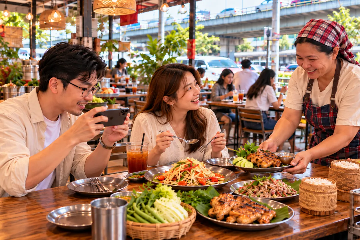 โปรโมทร้านส้มตำเปิดใหม่ ใกล้งามวงศ์วาน ร้านขายส้มตำไทยไข่เค็ม ส้มตำปูปลาร้า ไก่ย่าง รีวิวร้านส้มตำอร่อย งามวงศ์วาน | งามวงศ์วาน.com